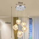 Axyaa LED Ceiling Lamp Chandelier for Modern Bedroom & Dining Room