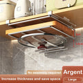 Axyaa Under Cabinet Basket Storage Shelf: Kitchen & Office Organizer