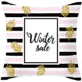 Axyaa Decorative Cushion Cover Pillowcase for Sofa Home Decor