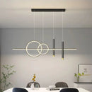 Axyaa LED Ceiling Light - Modern Minimalist Chandelier for Living Room & Bar Counter