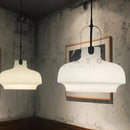 Axyaa Glass Pendant Lights - LED Hanging Chandelier for Bedroom, Dining Room, Kitchen & Bar