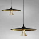 Axyaa Crystal Black Gold Industrial Pendant Light for Home Decor, Kitchen, Bar & Cafe