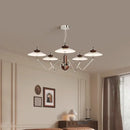 Axyaa Crystal Chandelier Ceiling Lamp LED Hanging Lights for Living Room