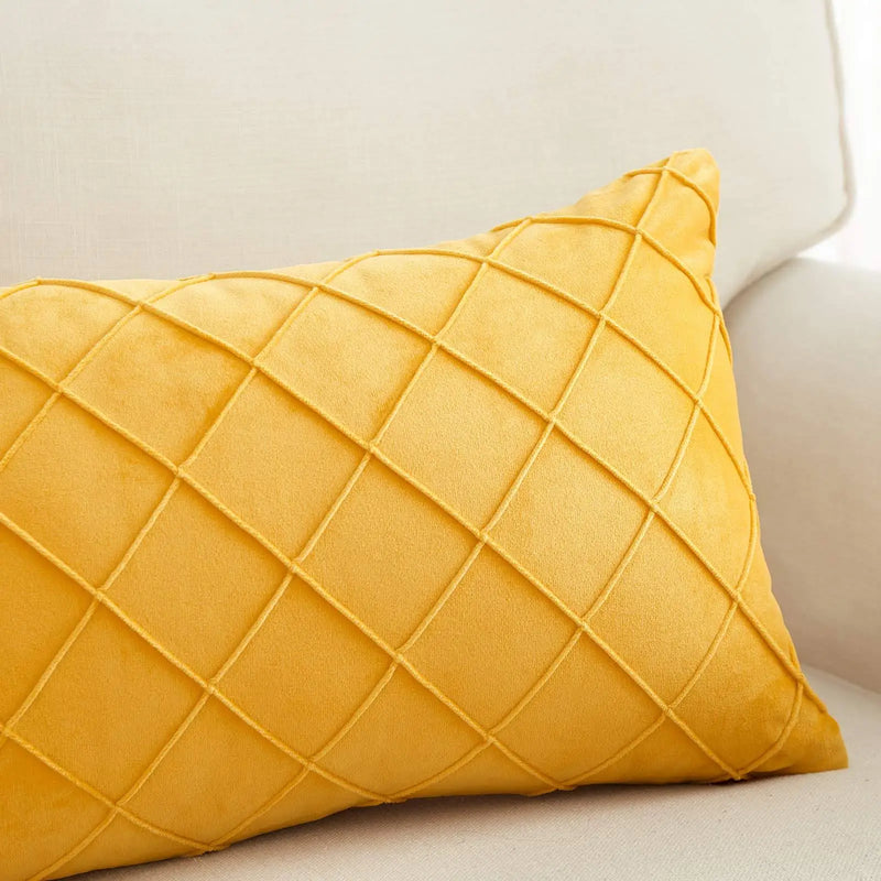 Velvet Throw Pillow Cover Set by Axyaa - Nordic Style Sofa Decoration