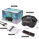 Axyaa Aurora Moon Projector Night Light Galaxy Bluetooth Speaker Remote Control