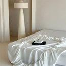Axyaa Silk Elastic Fitted Sheet - Luxurious Mulberry Silk Bedding for Various Bed Sizes