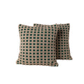 Axyaa Christmas Tree Jacquard Embroidery Throw Pillow Cover
