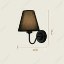 Axyaa LED Fabric Wall Lampshade for Indoor Bedroom and Living Room Lighting