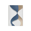 Axyaa Luxury Gold Geometry Canvas Wall Art Set