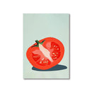 Axyaa Modern Abstract Fruit Canvas Prints for Living Room Home Decor