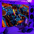 Axyaa Psychedelic Space Tapestry Wall Hanging for Bedroom and Dorm Decor