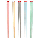 Axyaa Heart-shaped Alloy Chopsticks Set for Elegant Dining