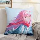 Axyaa Darling in the FranXX Sofa Pillow Covers 45*45 Living Room Decor