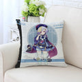 Axyaa Anime Pillow Cover 45x45, Decorative Cushion for Sofa, Bed, Home Decor