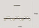 Axyaa Modern Pendant Chandeliers LED Ceiling Lamp for Indoor Dining Room Lighting