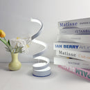 Spiral Colorful Desktop Lamp with Three-Color Dimming and USB, Ideal for Any Room by Axyaa