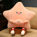 Axyaa Butter Cheese Pillow Plush Dormitory Girl Sofa Star Cushion, Super Soft Doll