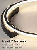Axaya Modern LED Ceiling Light | Remote Controlled Dimming Lamps