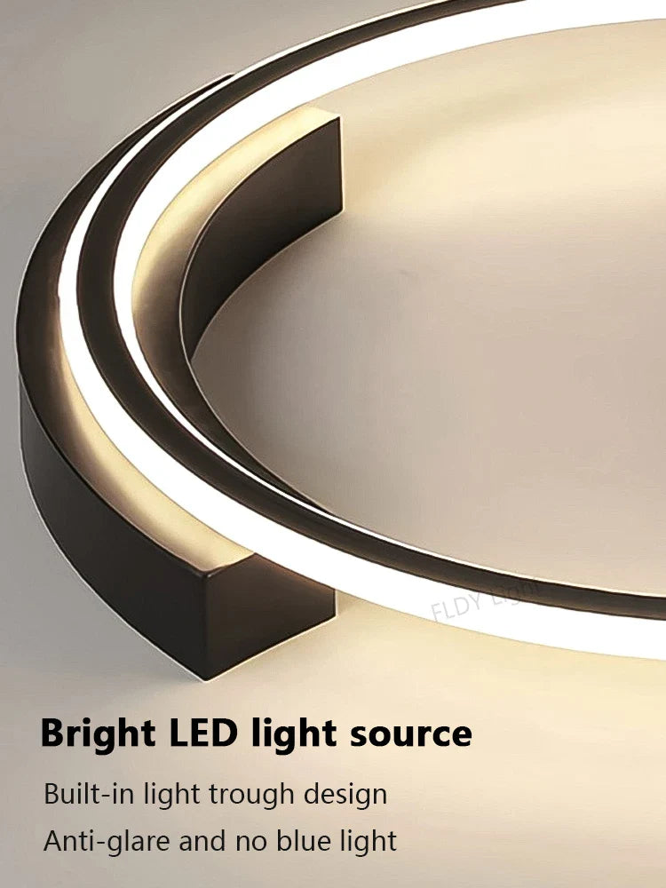 Axaya Modern LED Ceiling Light | Remote Controlled Dimming Lamps
