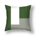 Axyaa Pink Gold Geometry Polyester Pillow Case 45*45cm Square