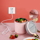 Axyaa Electric Heating Lunch Box: Portable Food Warmer Container Set