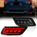 Axyaa LED Rear Bumper Reflector Tail Light for Subaru Forester 2019-2023