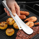 Axyaa Dolphin Bread Clamp: Stainless Steel Non-Stick Kitchen Tongs