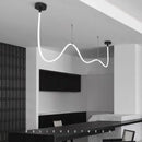 Axyaa Nordic Minimalist LED Pendant Chandelier for Living and Dining Room
