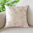Axyaa Jacquard Floral Pillow Cover 45x45cm Soft Touch Home Decor Cushion Cover