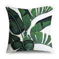 Axyaa Tropical Plant Leaves Pillowcase 45*45cm