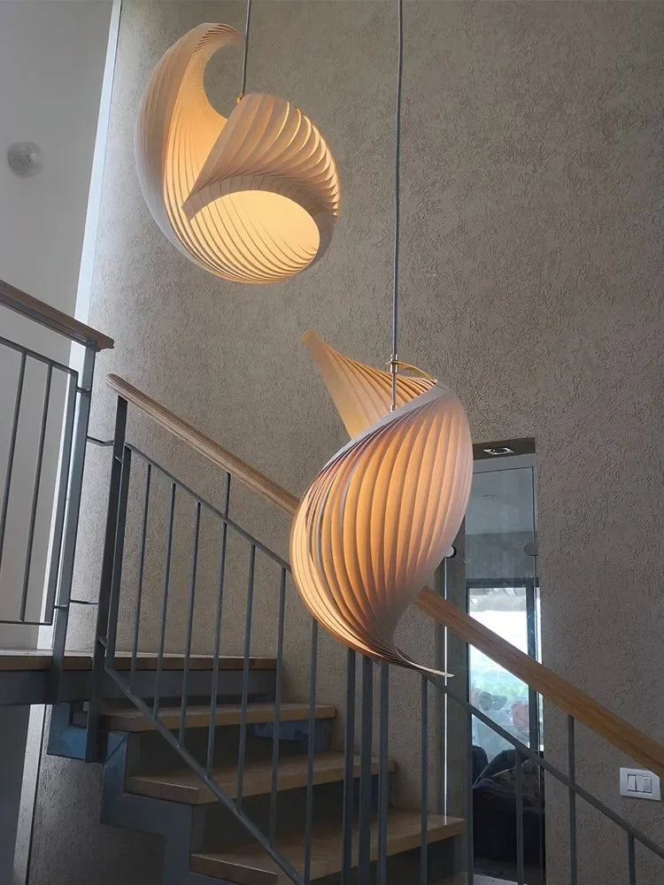 Axyaa Nordic LED Pendant Light Chandelier for Living Dining Room