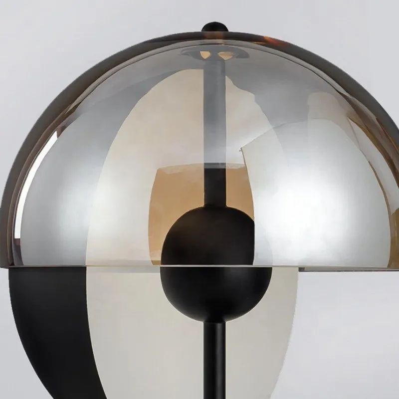 Axyaa Glass Bedside Lamp: Nordic Luxury Design for Bedroom, Living Room, Study & Aisle