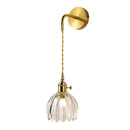Axya Vintage Glass Wall Lamp LED Sconces for Home Decor Lighting