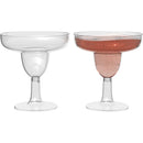 Axyaa 5oz Clear Plastic Wine Glasses – Shatterproof & Recyclable Goblets, Pack of 20