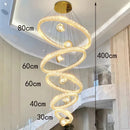 Axyaa Modern Pendant Light LED Chandelier Ceiling Lamp for Indoor Dining Room