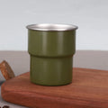 Axyaa Stainless Steel 300ml Beer Mug - Free Customized Logo - Outdoor Camping & Coffee