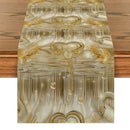 Axyaa European Style Table Runner for Indoor Outdoor Dining
