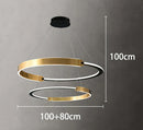 Axyaa Pendant Lights Chandelier Ceiling Lamp LED Modern Indoor Decorative Lighting