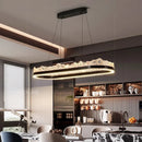 Axyaa Modern Chandelier Pendant Light for Dining Room Ceiling - Indoor Hanging Lamp