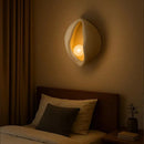 Axyaa Resin Wall Lamp: Elegant LED Lighting for Home, Bedroom, Study, Coffee Shop