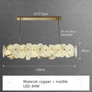 Axyaa Copper Marble Pendant Light - Versatile and Luxurious Lighting Fixture