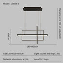 Axyaa Geometric LED Pendant Light - Modern Nordic Living Room Lighting