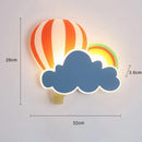 Axyaa Clouds Wall Lamps: Modern Kid's Bedroom Sconce Indoor Lighting