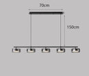 Axyaa Glass LED Pendant Light for Dining Table, Bar, and Bedroom