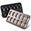 Axyaa Stainless Steel Madeleine Cookie Baking Tray Mini Cake Mold Pan