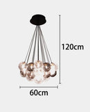 Axyaa LED Pendant Chandeliers for Modern Living Room and Dining Room Lighting