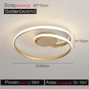 Axyaa Modern Nordic LED Ceiling Lamps Bedroom Study Lighting