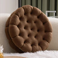 Axyaa Sandwich Biscuit Sofa Cushion: Soft & Comfortable Living Room Throw Pillow & Back Cushions