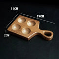 Axyaa Solid Wood Egg Holder Storage Box for Refrigerator or Breakfast Organization