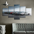 Axyaa Luxury Car Canvas Wall Art Set for Modern Home Decor